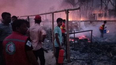 Photo of RELIEF EFFORT AS FIRE RAZES BANGLADESH CAMPS