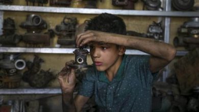 Photo of CHILD LABOUR UNDER DIFFICULT CONDITIONS IN IRAQ