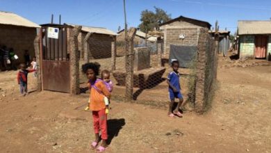 Photo of Eritrean refugees in Tigray caught up in conflict