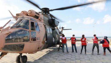 Photo of Helicopters deliver aid to damaged villages in the West Black Sea