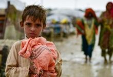 Photo of Children in Pakistan struggle with epidemics after flood disaster