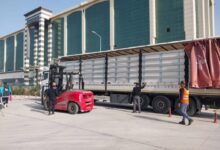 Photo of Container WC support from Yardim Konvoyu Association