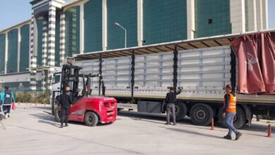 Photo of Container WC support from Yardim Konvoyu Association